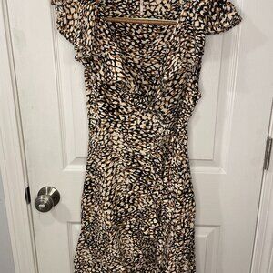 Free People Wrap Ruffle Dress